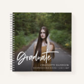 Carnet Guest photo du script de conservation des diplômes (Devant)