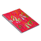 Carnet Gui capricieux, Rouge (Côté Droit)