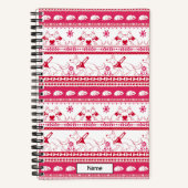 Carnet Guide Chien Conte Berger Allemand - Rouge - Petit (Recto)