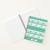 Carnet Guide Chien Conte Golden Motif - Vert - (Intérieur)
