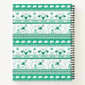 Carnet Guide Chien Conte Golden Motif - Vert - (Dos)