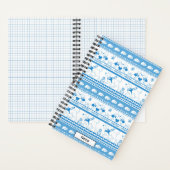 Carnet Guide Chien Conte Lab Motif - Bleu - Petit (À l'intérieur)