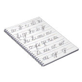 Carnet Guide cursif minuscule (Côté Droit)