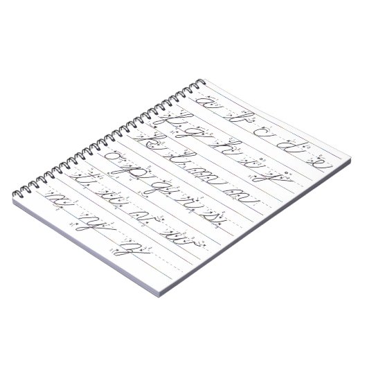 Carnet Guide cursif minuscule (Côté gauche)