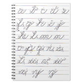 Carnet Guide cursif minuscule (Devant)