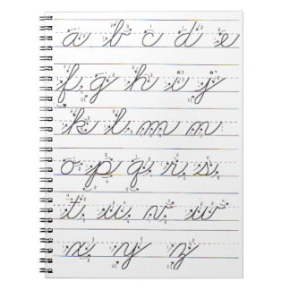 Carnet Guide cursif minuscule
