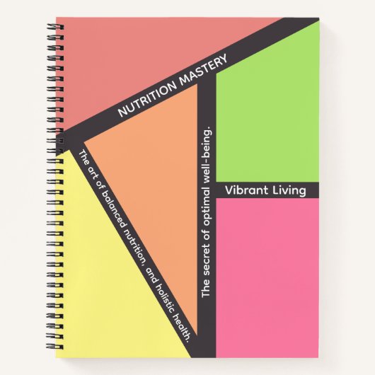 Carnet Guide de maîtrise en nutrition (Devant)