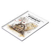 Carnet Guide de mariage personnalisable pour belle-mère (Côté gauche)