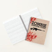 Carnet Guide de Survie de Zombie Drôle (Intérieur)