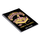 Carnet Guide de Survie pour Enseignant Drôle Mai Rétro Oi (Côté Droit)