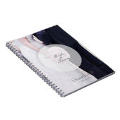 Carnet Guide d'invité du mariage modifiable de mariée et (Côté Droit)