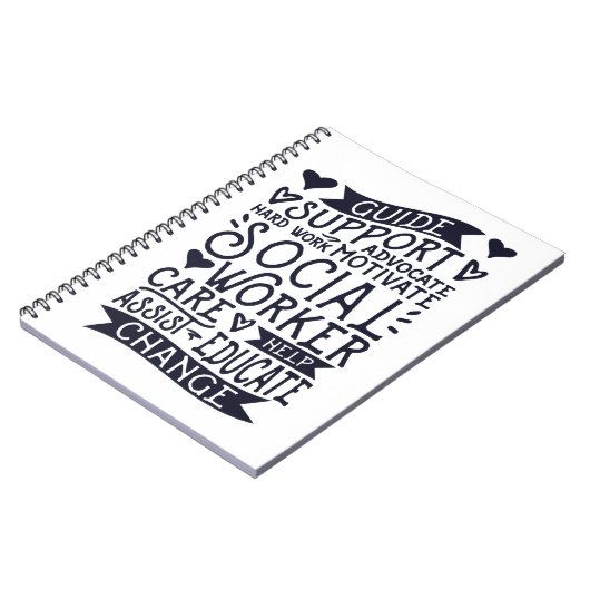 Carnet Guide Support Change, Social Worker (Côté gauche)