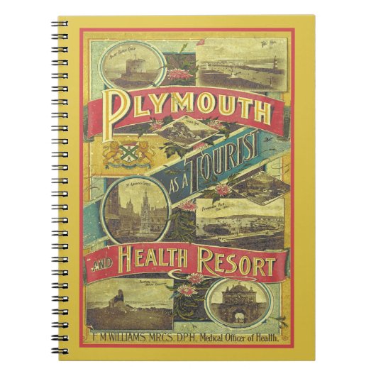 Carnet Guide Vintage voyage et touristique d'Angleterre (Devant)