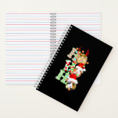 Carnet Guinea Pig Christmas (À l'intérieur)