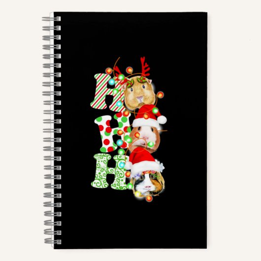 Carnet Guinea Pig Christmas (Recto)