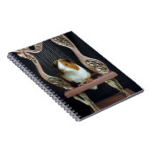 Carnet Guinea Pig Harp Notebook – Whimsical Storybook (Côté Droit)