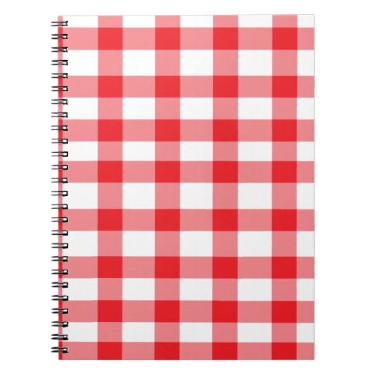 Carnet Guingan rouge (Devant)