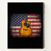 Carnet Guitar 4th of July Venin American Flag USA - Count (Dos)