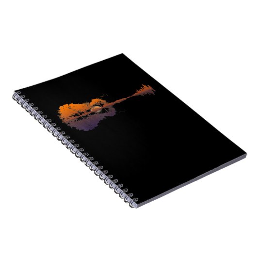 Carnet Guitar Lake Shadow (Côté Droit)