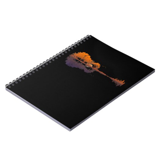 Carnet Guitar Lake Shadow (Côté gauche)