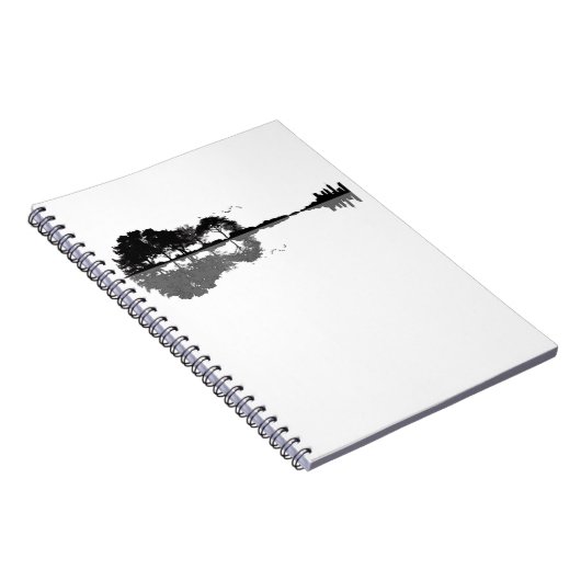 Carnet Guitar Lake Shadow (Côté Droit)