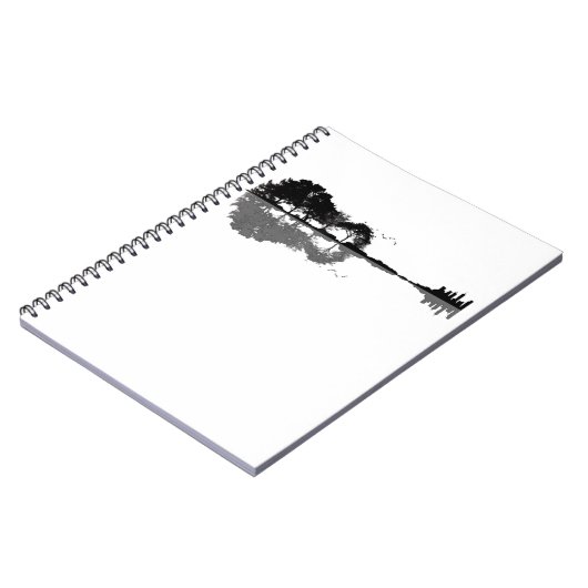 Carnet Guitar Lake Shadow (Côté gauche)