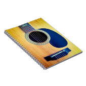 Carnet Guitare acoustique Dreadnought 6 cordes Design d'a (Côté Droit)