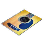 Carnet Guitare acoustique Dreadnought 6 cordes Design d'a (Côté gauche)