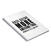 Carnet Guitare basse plus impressionnante que celui que (Côté Droit)