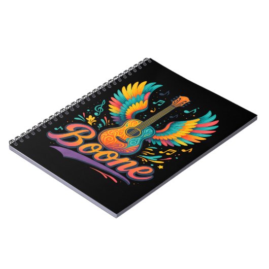 Carnet Guitare Boone (Côté gauche)
