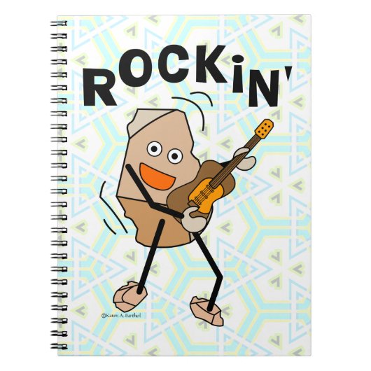 Carnet Guitare de Rockin (Devant)