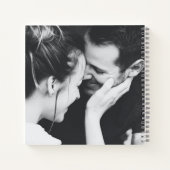 Carnet Guitare Diamond Heart Black Photo Mariage invité (Dos)