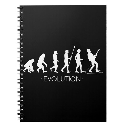 Carnet Guitare |Évolution du guitariste | Rock Music Guit (Devant)