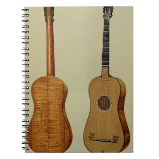 Carnet Guitare faite par Antonio Stradivarius (Devant)