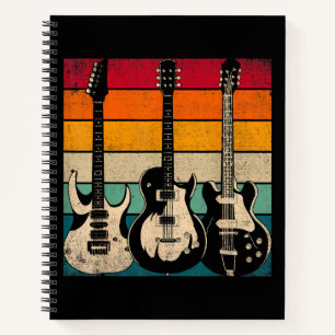 Carnet Guitare rétro