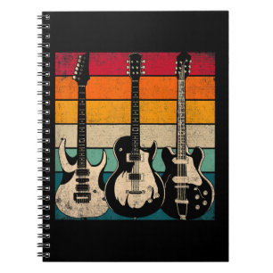 Carnet Guitare rétro