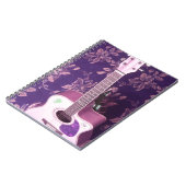 Carnet Guitare vintage : Le rêve de style africain (Côté gauche)