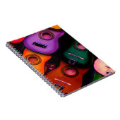 Carnet Guitares colorées (Côté Droit)