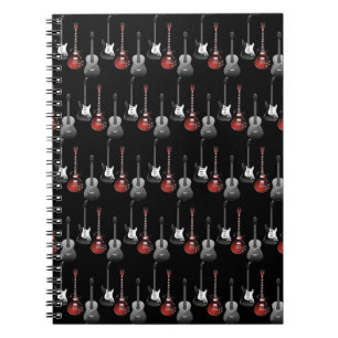 Carnet Guitares Électriques Cool pour les Amateurs de Mus
