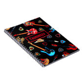 Carnet Guitares rock électriques (Côté Droit)