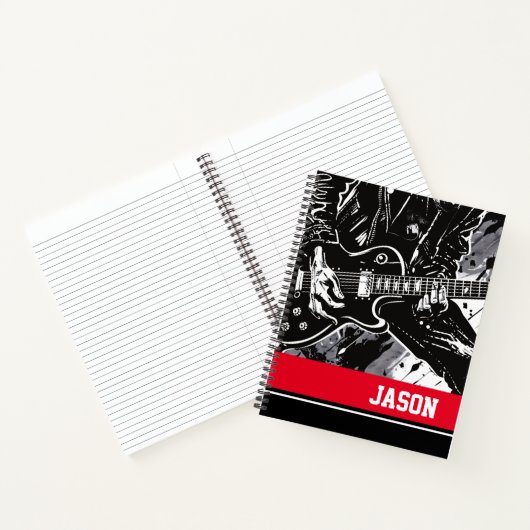 Carnet Guitariste (Intérieur)