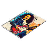 Carnet guitariste cool (Côté gauche)