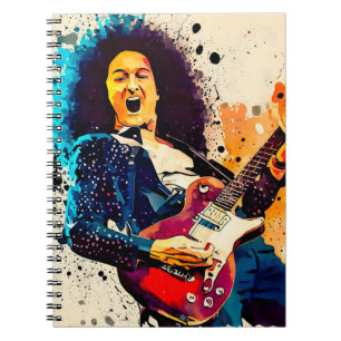 Carnet guitariste cool