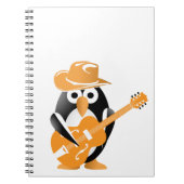 Carnet Guitariste pingouin (Devant)