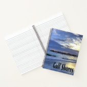 Carnet Gulf Shores Alabama Beach Sunrise Pier (Intérieur)