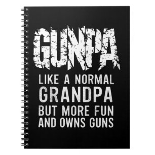 Carnet GUNPA comme un grand-père normal mais plus amusant