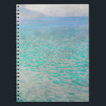 Carnet Gustav Klimt - Attersee<br><div class="desc">Attersee - Gustav Klimt,  Huile sur toile,  1910</div>