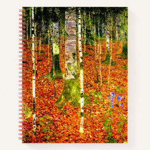 Carnet Gustav Klimt Birch Trees