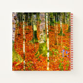 Carnet Gustav Klimt Birch Trees (Dos)