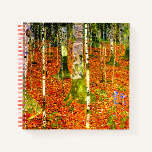 Carnet Gustav Klimt Birch Trees